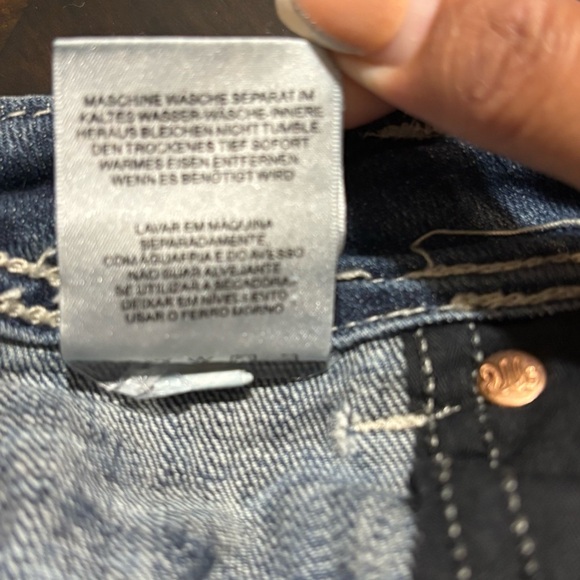 Miss Me Western Denim Jeans Size 29 Bootcut Embroidered Pattern - Picture 10 of 10